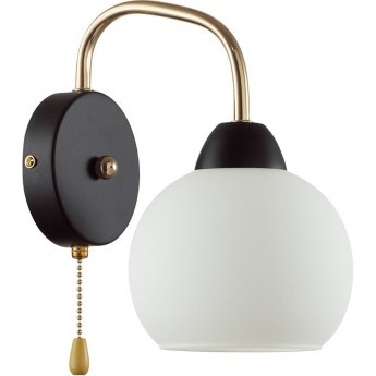 Бра LUMION BLISS COMFI LN23 5642/1W E27 1*60W 220V чёрный, золотой Бра LUMION BLISS COMFI LN23 5642/1W E27 1*60W 220V чёрный, золотой