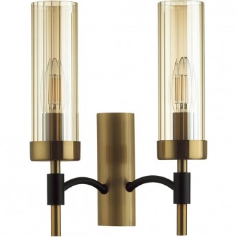 Бра LUMION SHARON CLASSI 6538/2W LN23 167 E14 2*40W 220V чёрный латунь Бра LUMION SHARON CLASSI 6538/2W LN23 167 E14 2*40W 220V чёрный латунь