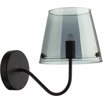 Бра LUMION SMOKY 6570/1W MODERNI LN24 G9 1*20W 220V черный/дымчатый/металл/стекло Бра LUMION SMOKY 6570/1W MODERNI LN24 G9 1*20W 220V черный/дымчатый/металл/стекло