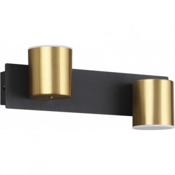 Настенный светильник LUMION FLINT 6532/11WL LEDIO LN23 029 LED 11W 4000K 390Лм 220V чёрный латунь Настенный светильник LUMION FLINT 6532/11WL LEDIO LN23 029 LED 11W 4000K 390Лм 220V чёрный латунь
