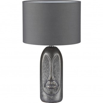 Настольная лампа LUMION AKIVI 8146/1T MODERNI LN25 000 Е27 1*60W 220V серый, керамика/текстиль Настольная лампа LUMION AKIVI 8146/1T MODERNI LN25 000 Е27 1*60W 220V серый, керамика/текстиль