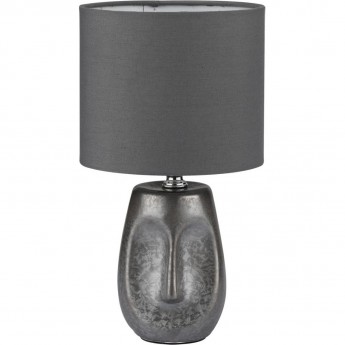 Настольная лампа LUMION AKIVI 8147/1T MODERNI LN25 000 Е27 1*60W 220V серый, керамика/текстиль Настольная лампа LUMION AKIVI 8147/1T MODERNI LN25 000 Е27 1*60W 220V серый, керамика/текстиль