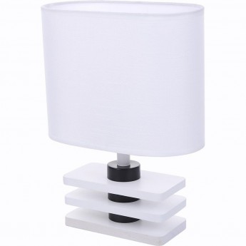 Настольная лампа LUMION MADERANA COUNTY LN25 8206/1T E27 1*60W 220V белый, дерево/текстиль Настольная лампа LUMION MADERANA COUNTY LN25 8206/1T E27 1*60W 220V белый, дерево/текстиль