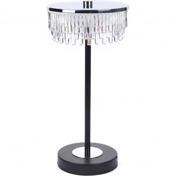 Настольная лампа LUMION SATIANA LEDIO LN25 8204/1TL LED 7W 4000К 220V серебро/черный/прозрачный, металл/акрил Настольная лампа LUMION SATIANA LEDIO LN25 8204/1TL LED 7W 4000К 220V серебро/черный/прозрачный, металл/акрил