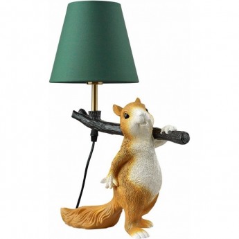 Настольная лампа LUMION SQUIRREL MODERNI 6523/1T LN23 129 E14 1*40W 220V разноцветный Настольная лампа LUMION SQUIRREL MODERNI 6523/1T LN23 129 E14 1*40W 220V разноцветный