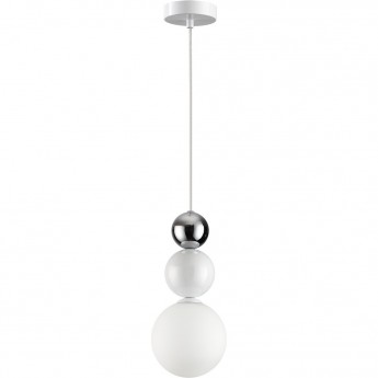 Подвес LUMION BONBONES 6559/1 SUSPENTIONI LN24 G9 1*20W 220V белый/белый, хром/металл/металл, стекло Подвес LUMION BONBONES 6559/1 SUSPENTIONI LN24 G9 1*20W 220V белый/белый, хром/металл/металл, стекло