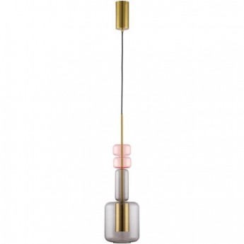 Подвес LUMION VERONA 6504/1 SUSPENTIONI LN23 GU10 50W 220V бронза розовый серый Подвес LUMION VERONA 6504/1 SUSPENTIONI LN23 GU10 50W 220V бронза розовый серый