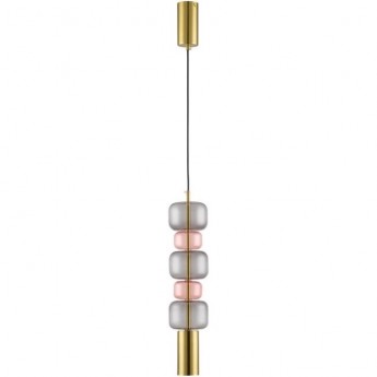 Подвес LUMION VERONA 6504/1A SUSPENTIONI LN23 GU10 50W 220V бронза розовый серый Подвес LUMION VERONA 6504/1A SUSPENTIONI LN23 GU10 50W 220V бронза розовый серый