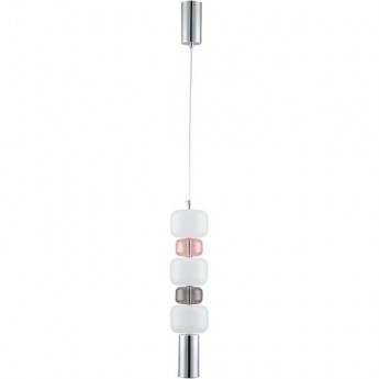Подвес LUMION VERONA 6505/1A SUSPENTIONI LN23 GU10 50W 220V хром фиолетовый зеленый Подвес LUMION VERONA 6505/1A SUSPENTIONI LN23 GU10 50W 220V хром фиолетовый зеленый