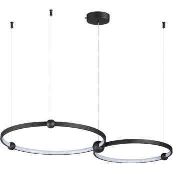 Светильник подвесной LUMION DIEGO LEDIO 6533/80L LN23 022 LED 80W 3000-6000K 3182Лм 220V чёрный Светильник подвесной LUMION DIEGO LEDIO 6533/80L LN23 022 LED 80W 3000-6000K 3182Лм 220V чёрный