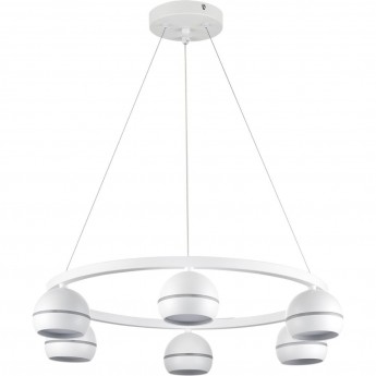 Светильник подвесной LUMION LUAZANA 8254/6 COMFI LN25 LED GX53 6*7W 220V белый, металл Светильник подвесной LUMION LUAZANA 8254/6 COMFI LN25 LED GX53 6*7W 220V белый, металл