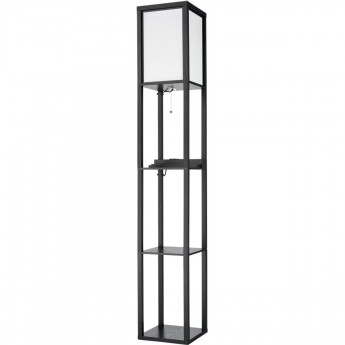Торшер LUMION PRACTIC 8093/1F COMFI LN25 Е27 1*60W 220V черный/белый, дерево/текстиль Торшер LUMION PRACTIC 8093/1F COMFI LN25 Е27 1*60W 220V черный/белый, дерево/текстиль